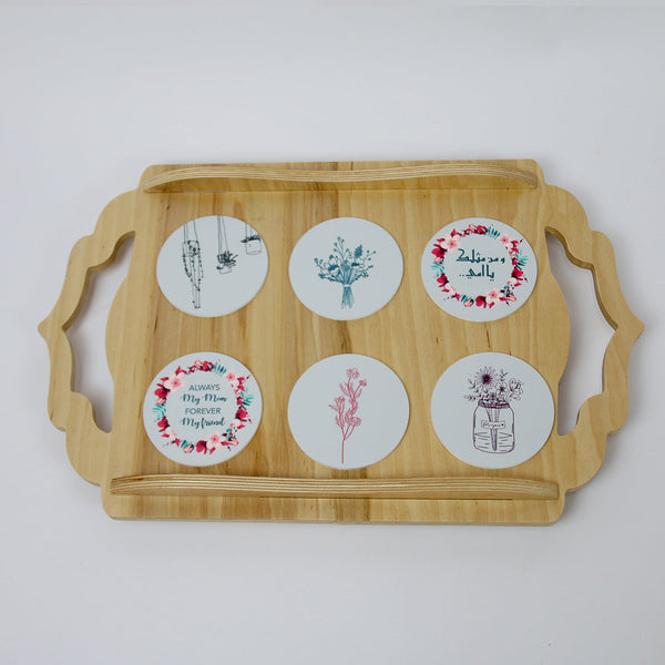 Mother`s Day Offer " Tray & Free Coasters" - Limited