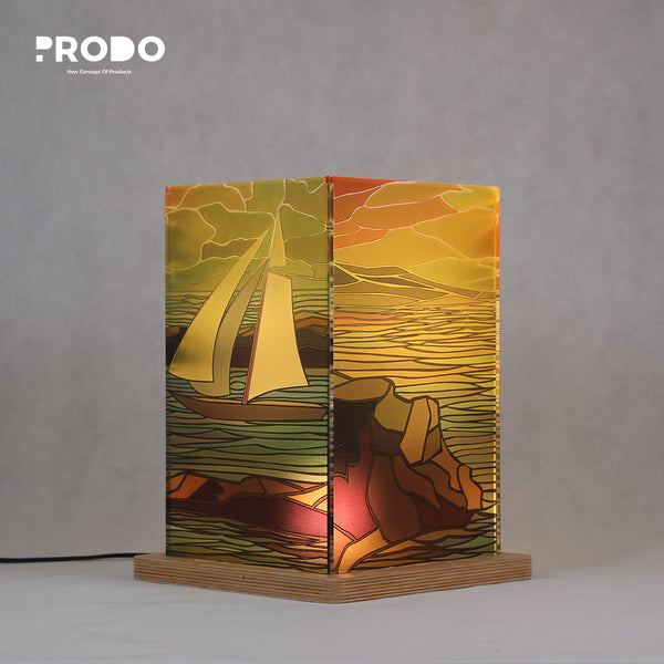 Acrylic Table Lamp - Serenity