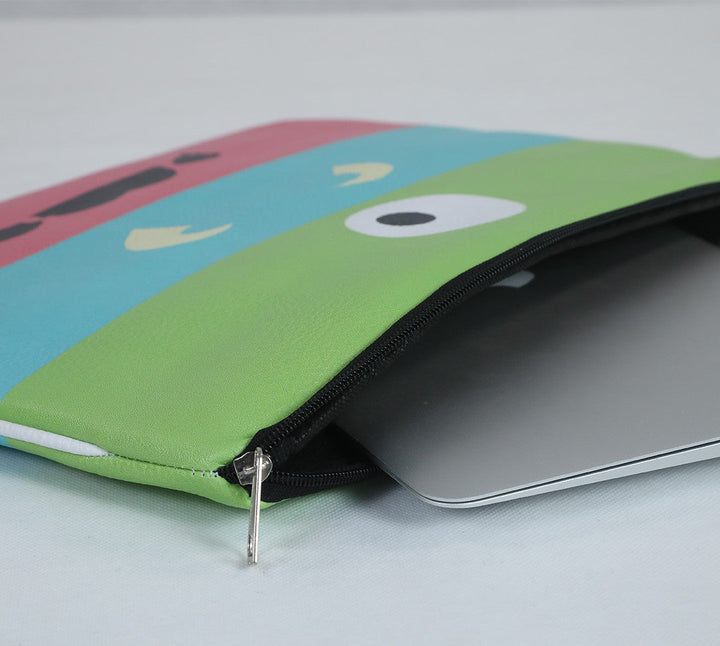 Leather Laptop Sleeves in Egypt. 13 inch & 15.6 inch Laptop pouch. It's suitable for MacBook air sleeve. You can find different designs for laptop cases / laptop covers.