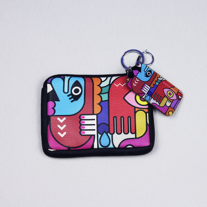 Card holder / Card pocket in Egypt. Leather is the material used for the Leather card holder / leather card pocket.