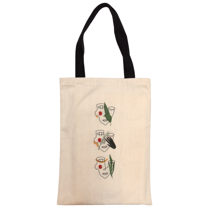 Tote bags in Egypt. Linen is the material used in the shopping bag. There is two different shapes Portrait tote bag & Landscape tote bag. It's Eco-friendly & fashion bag.