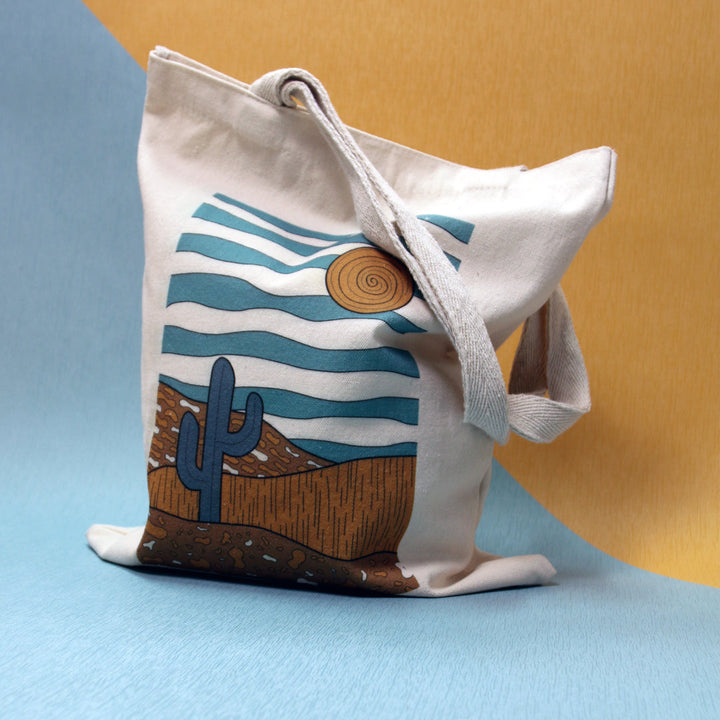 Tote bags in Egypt. Linen is the material used in the shopping bag. There is two different shapes Portrait tote bag & Landscape tote bag. It's Eco-friendly & fashion bag. 