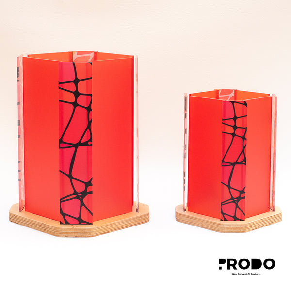 Acrylic Table Lamp - Lava