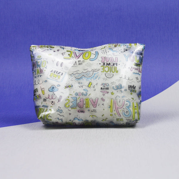 Pouch Bags in Egypt. PVC is the material used in the Pouch / Purse.