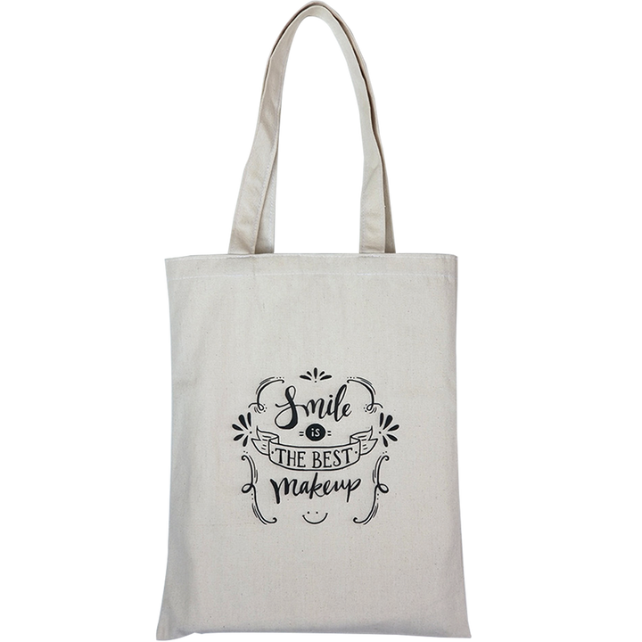 Tote bags in Egypt. Linen is the material used in the shopping bag. There is two different shapes Portrait tote bag & Landscape tote bag. It's Eco-friendly & fashion bag.