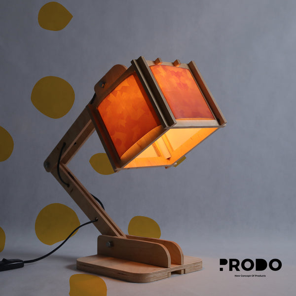 Robot Desk Lamp - Golden Pattern