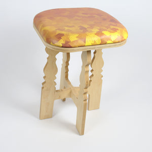 Mashrabeya Seat - Golden Pattern