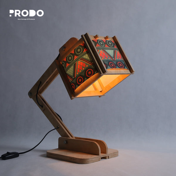 Canvas - Green Tribal (For Robot Desk Lamp)